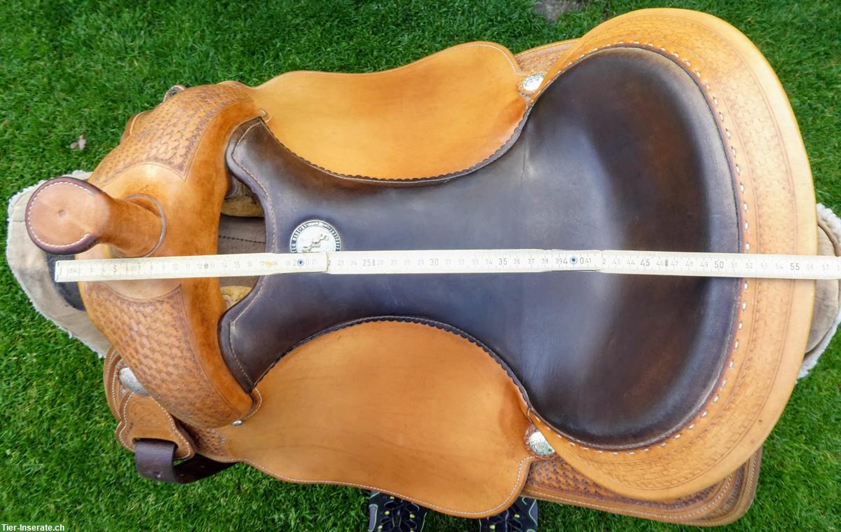Bild 2: Westernsattel Pullman 16 Zoll, Schulterfreiheit
