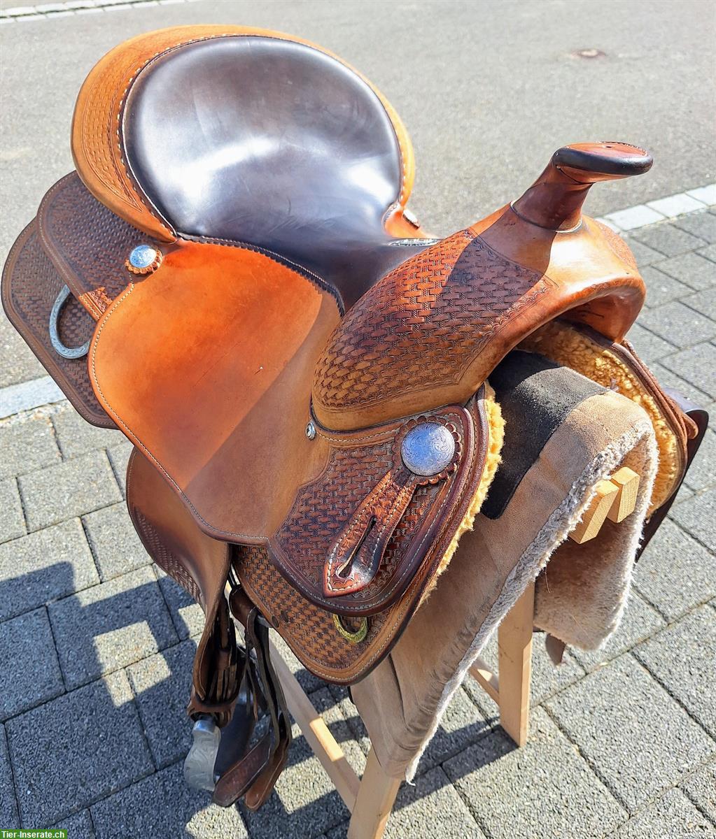 Bild 3: Westernsattel Pullman 16 Zoll, Schulterfreiheit