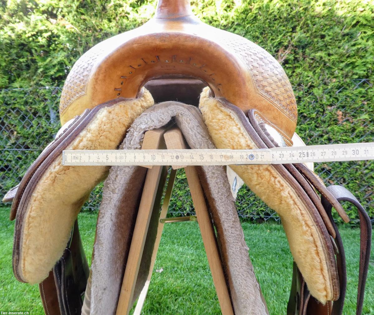 Bild 8: Westernsattel Pullman 16 Zoll, Schulterfreiheit