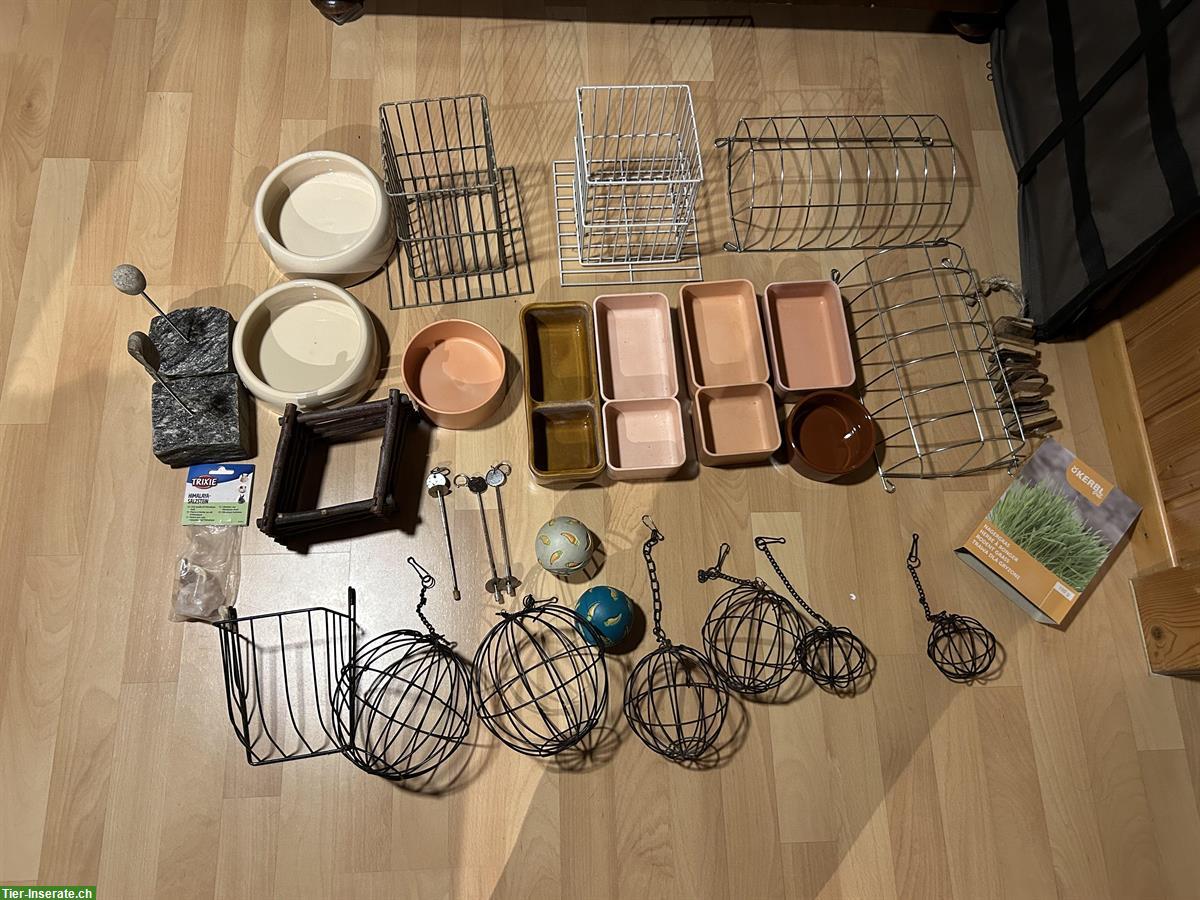 Diverses Zubehör für Nager zu verkaufen