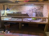 OSB Terrarium 150x60x60cm praktisch neu!