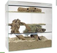 Nager Terrarium 120x60x120cm mit 2 Glas Etagen