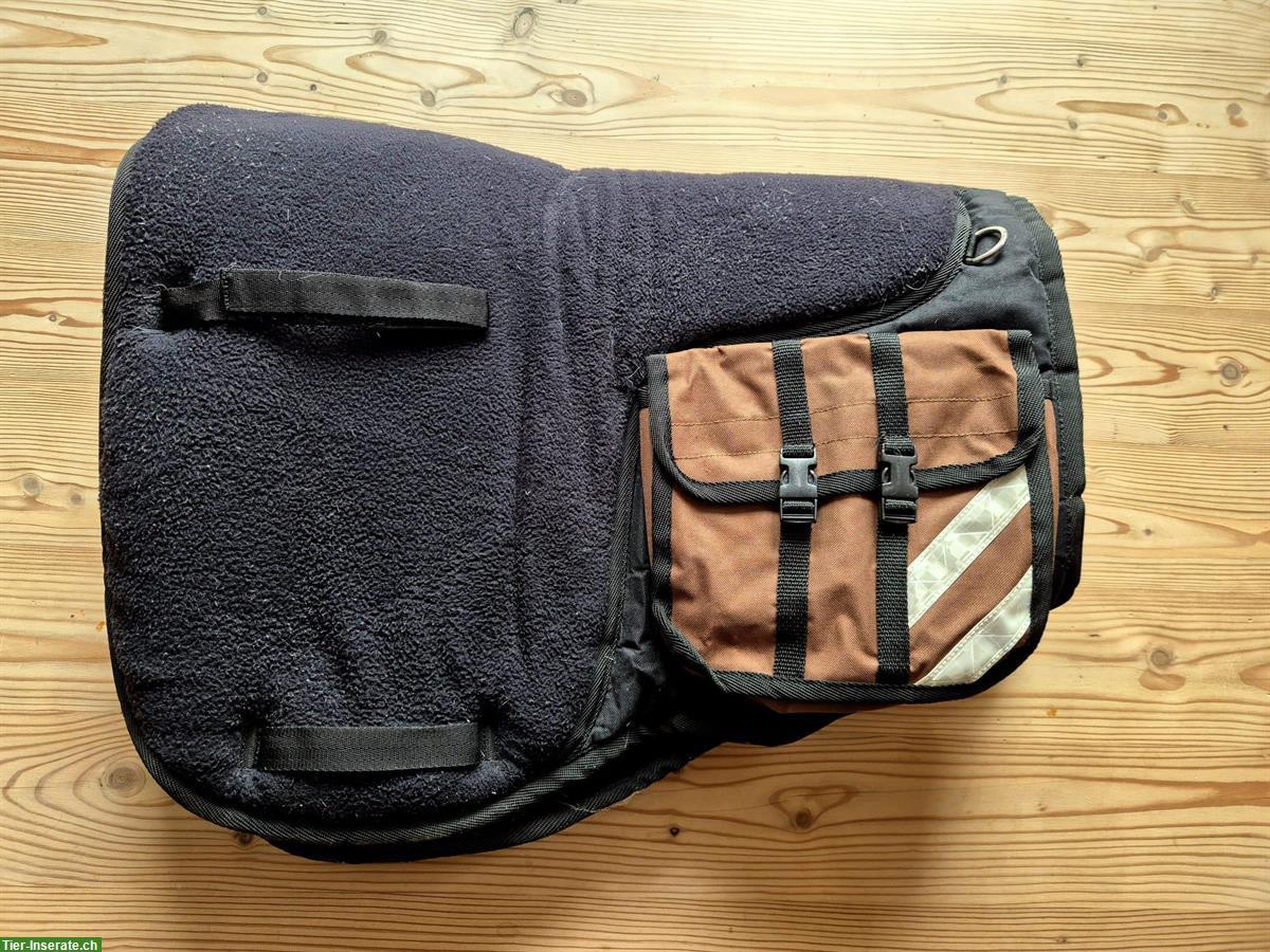 Wanderreitschabracke, braun, Grösse Pferd, neuwertig