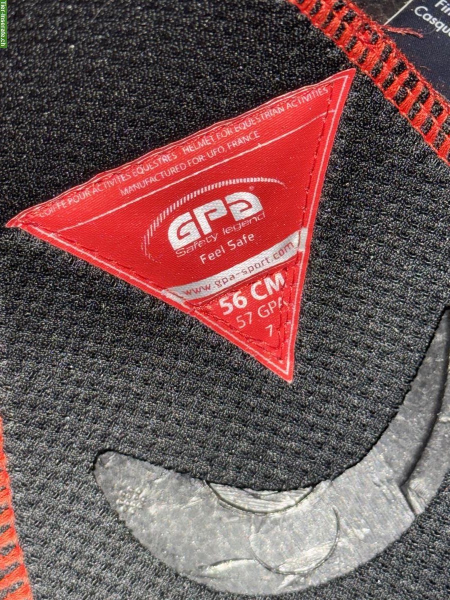 Bild 5: GPA First Lady Leather 2X Reithelm - neu, ungetragen!