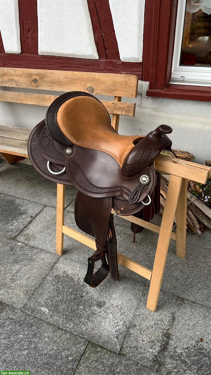 Bild 2: Equiflex Westernsattel Full Quarter Horse, top gepflegt