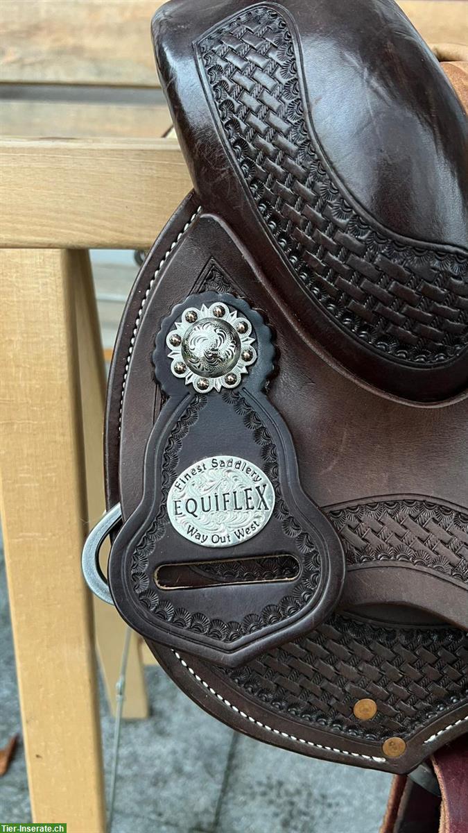 Bild 8: Equiflex Westernsattel Full Quarter Horse, top gepflegt