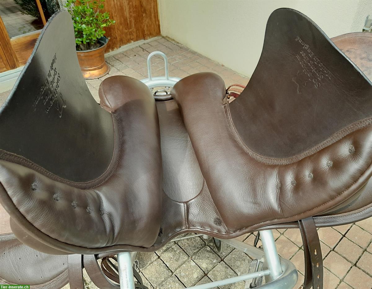 Bild 4: Wanderreitsattel (Arabian Saddle), 17.5 Zoll, Wide-Fit