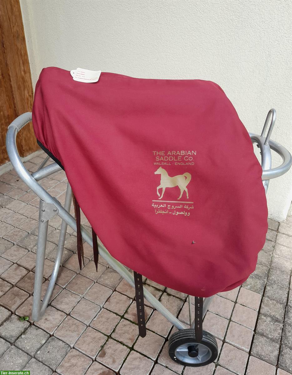 Bild 8: Wanderreitsattel (Arabian Saddle), 17.5 Zoll, Wide-Fit