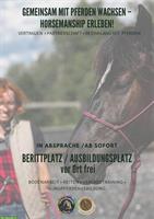 Berittplatz/Ausbildungsplatz frei nach MKA Horsemanship
