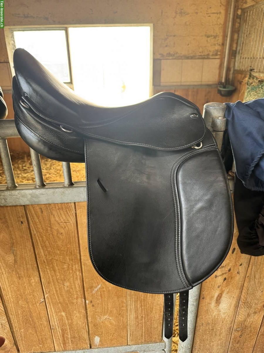 Bild 2: MISS Dressursättel 17.5 Zoll, schwarz