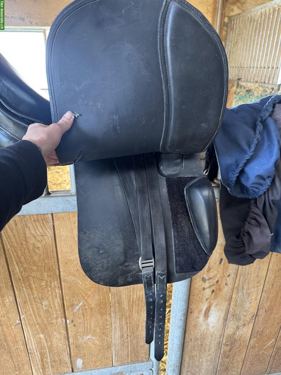 Bild 4: MISS Dressursättel 17.5 Zoll, schwarz