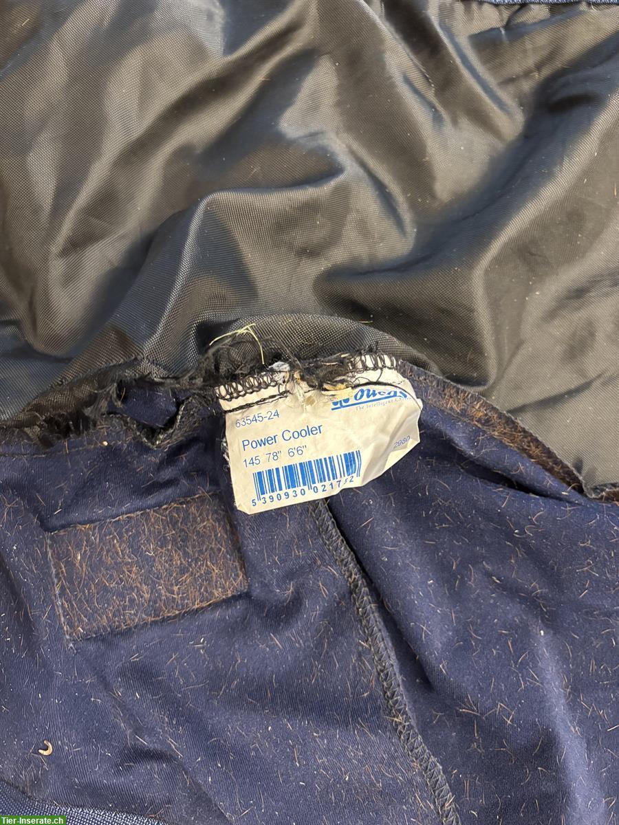 Bild 3: Abschwitzdecke Bucas Power Cooler, 145cm, blau