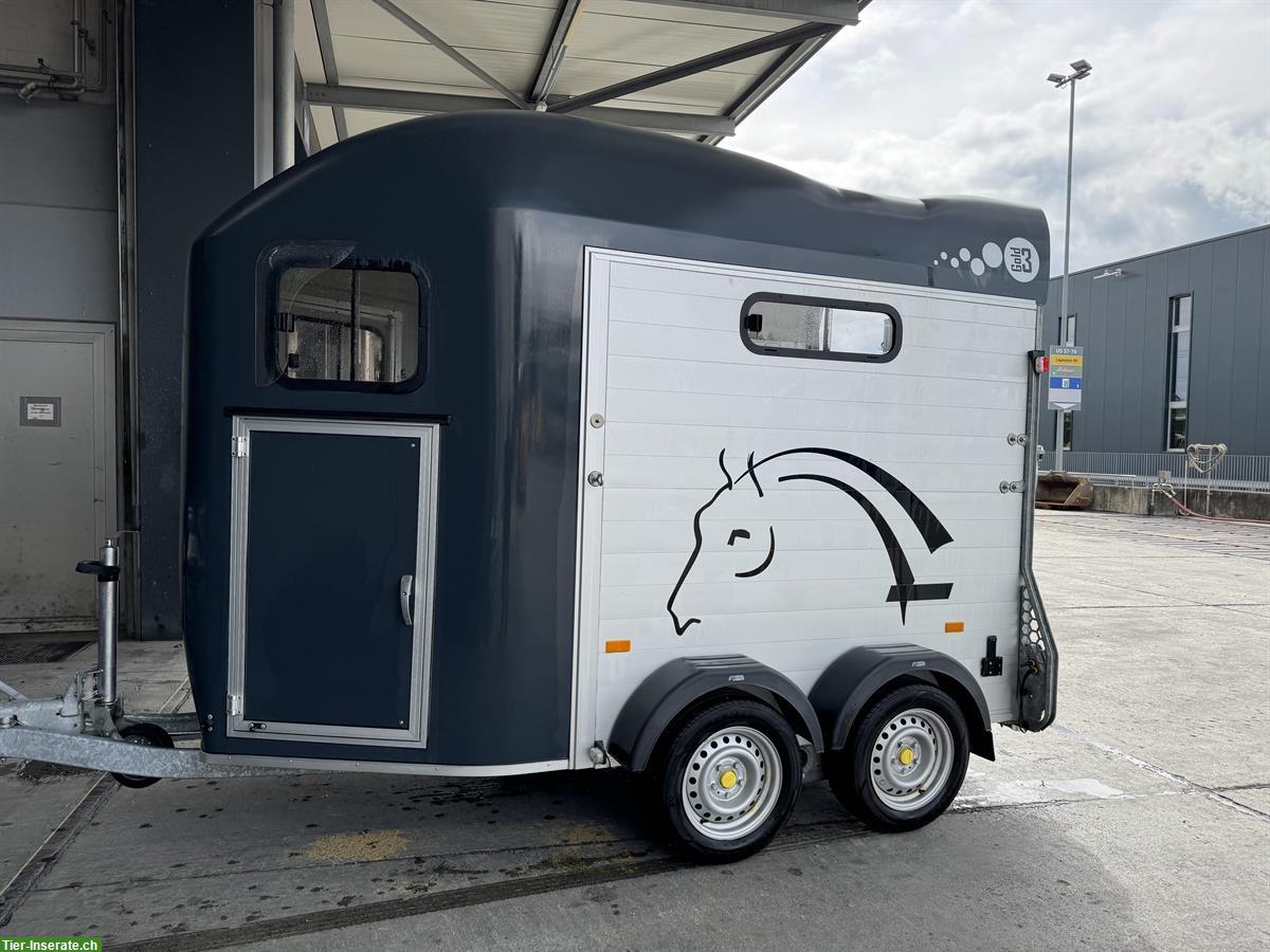 2er Pferdeanhänger Cheval Liberte Gold 3 anthrazit