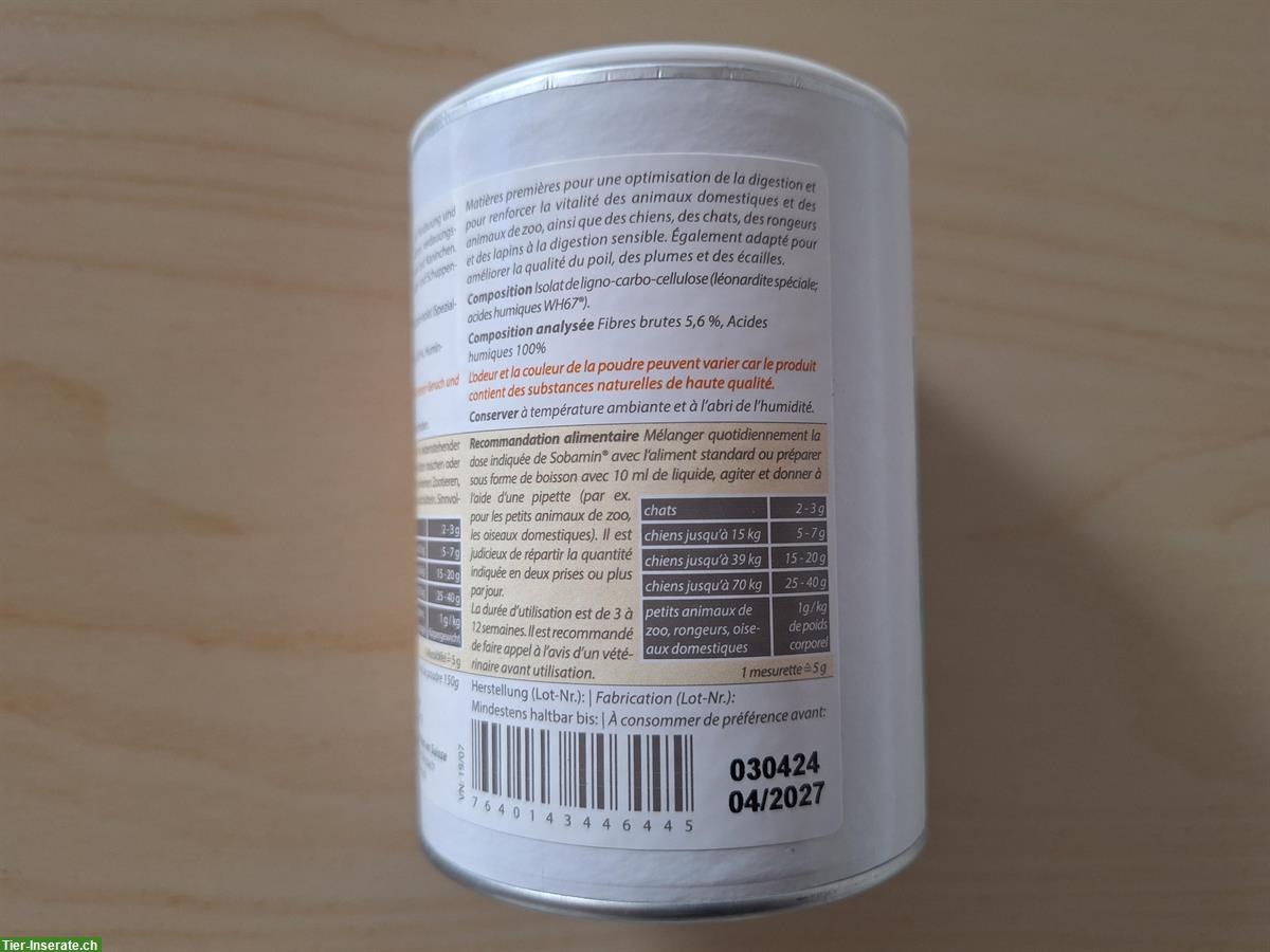 Bild 5: SOBAMIN Pulver für Heim- und Zootiere zu verkaufen
