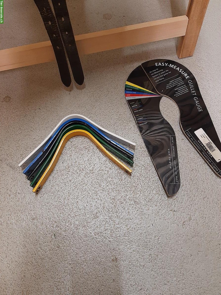 Bild 2: Bates Caprilli Dressursattel 17 Zoll zu verkaufen