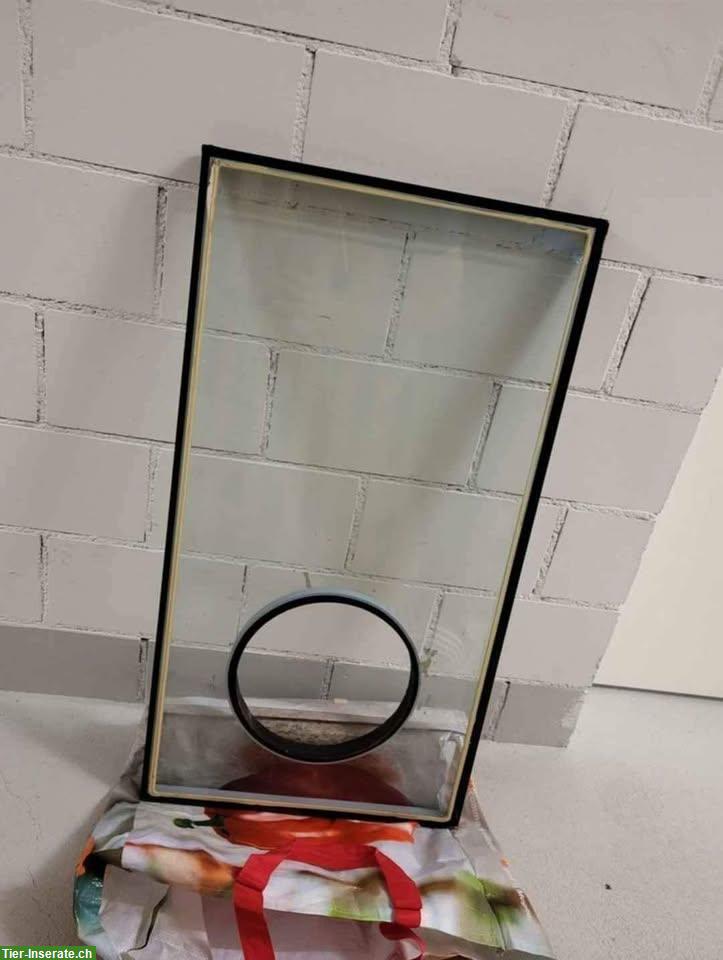 Glasscheibe (doppeltverglast) für Katzenklappe Montage