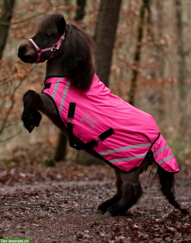 Bild 3: Walker Pferdedecken, 80cm (Minishettys), reflektierend mit Fleece