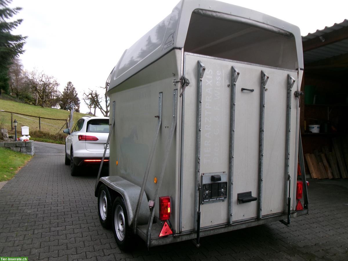 Bild 3: 2er Pferdeanhänger Hofer Maxx, Vollpolyester frisch ab MFK