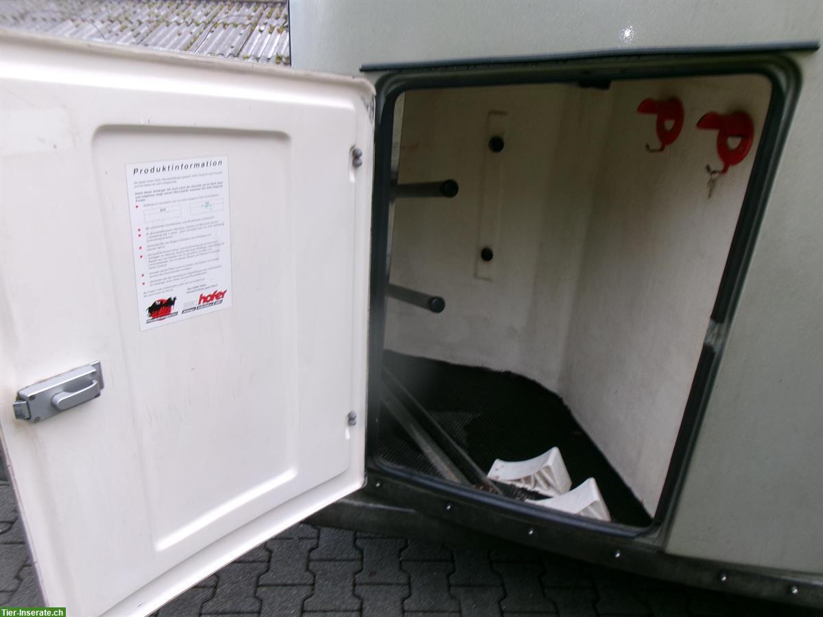 Bild 4: 2er Pferdeanhänger Hofer Maxx, Vollpolyester frisch ab MFK