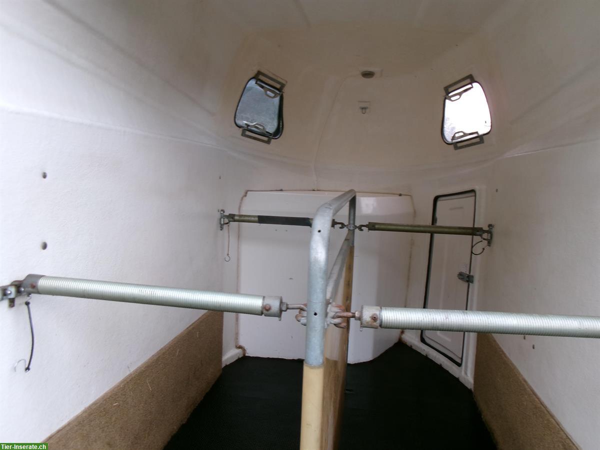 Bild 8: 2er Pferdeanhänger Hofer Maxx, Vollpolyester frisch ab MFK