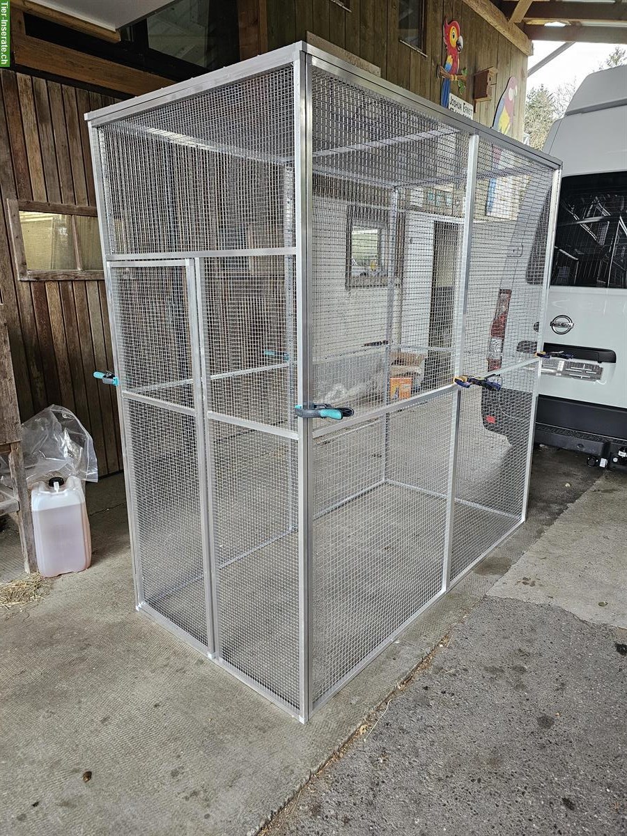 Aussenvoliere aus Aluminium zu verkaufen