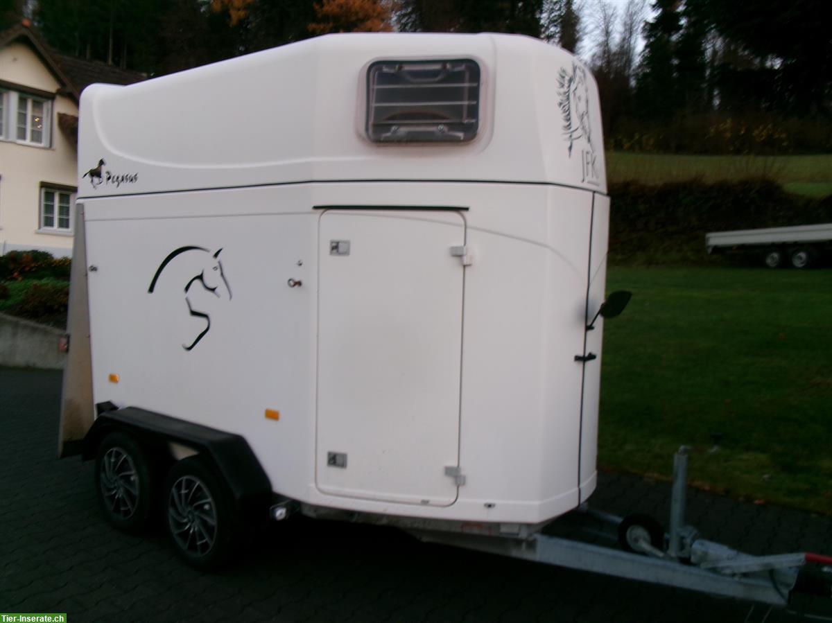 Bild 2: 2er Pferdeanhänger Vollpolyester frisch ab MFK