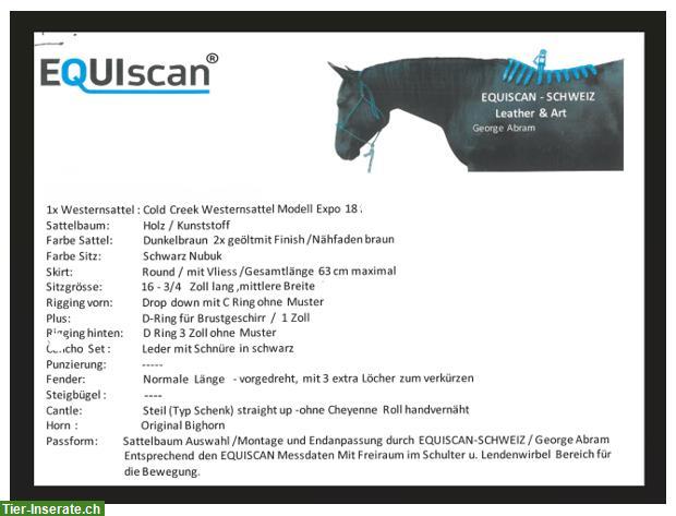 Bild 7: Cold Creek Westernsattel Modell Expo 18