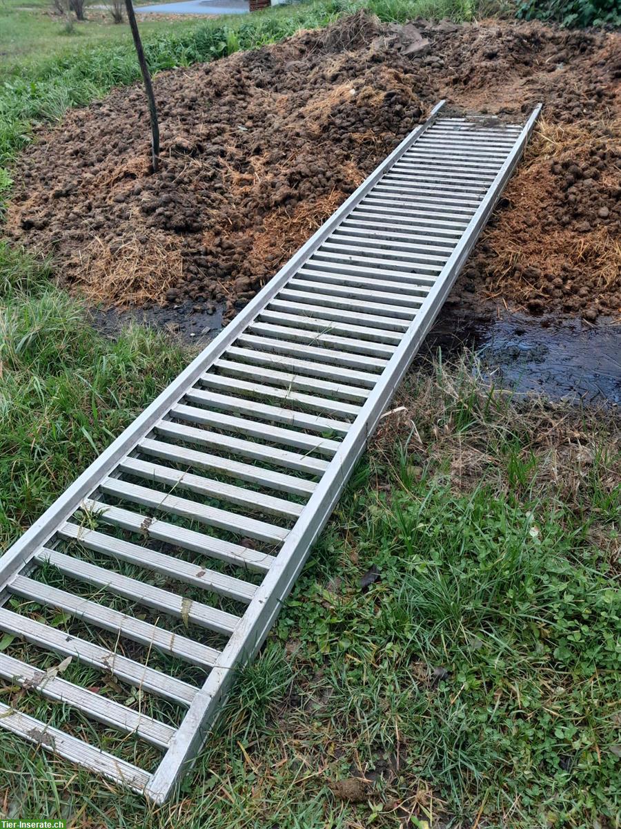 Alu-Mistrampe zu verkaufen