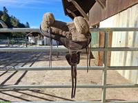 Barefoot Fellsattel "Happy Valley" mit Pad, Topzustand