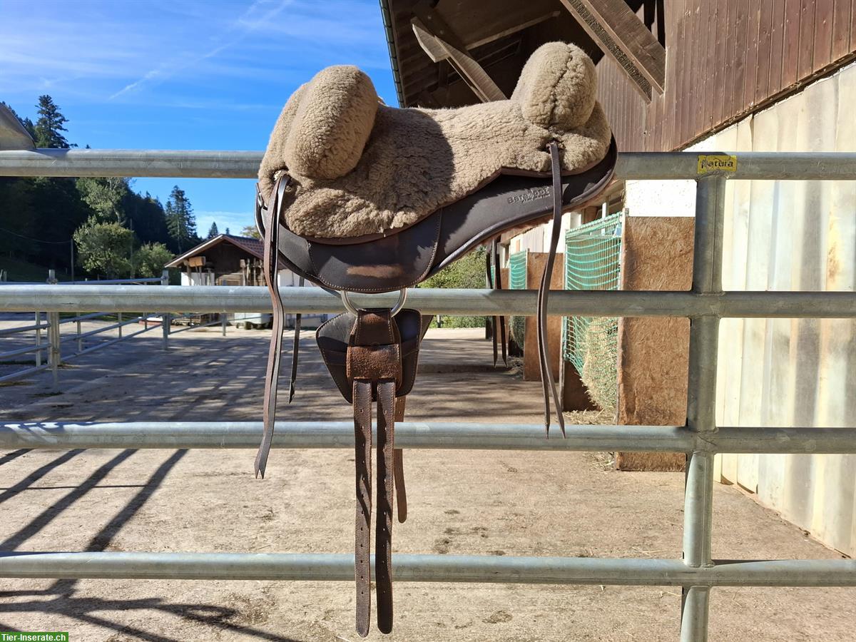 Bild 2: Barefoot Fellsattel "Happy Valley" mit Pad, Topzustand