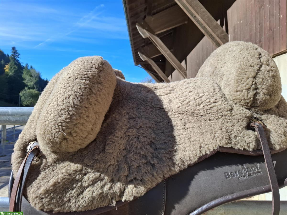 Bild 4: Barefoot Fellsattel "Happy Valley" mit Pad, Topzustand