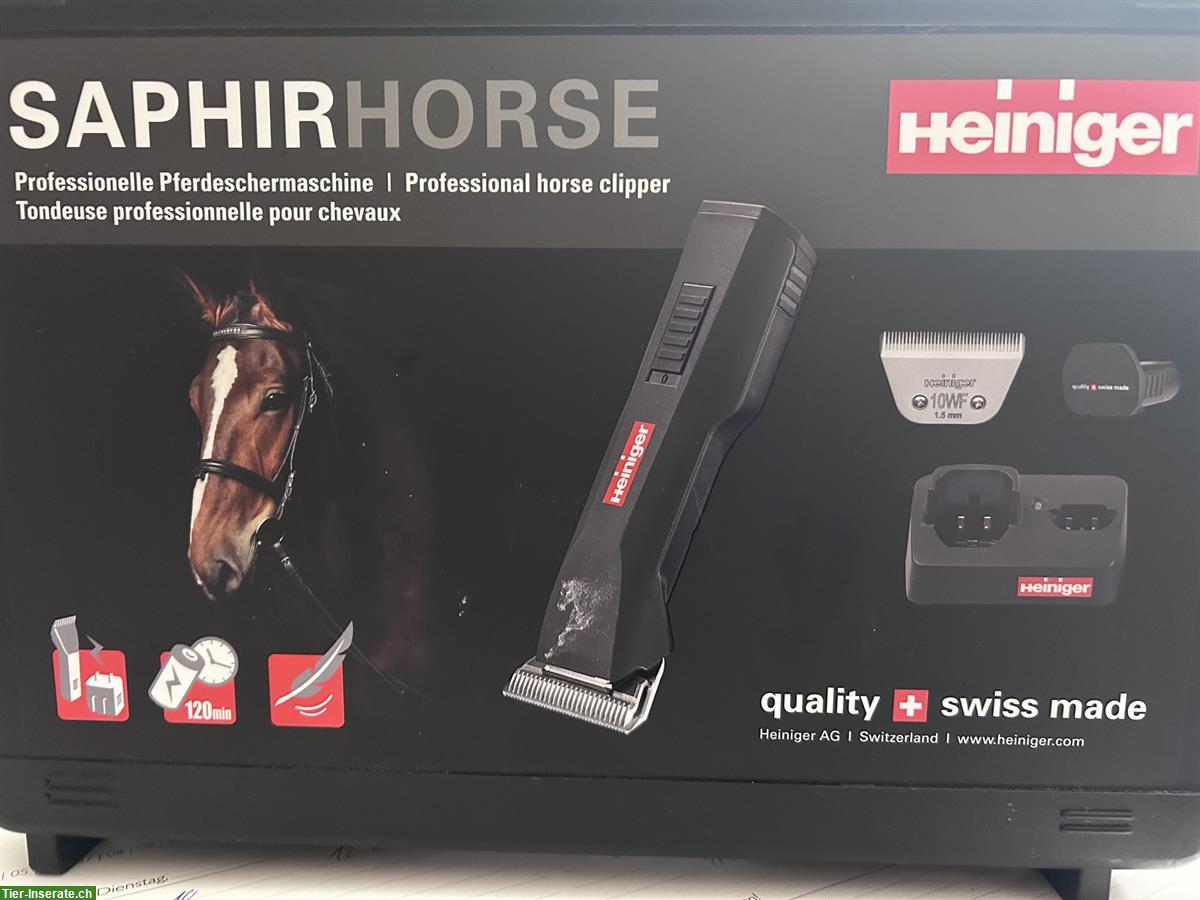 Schermaschine Heiniger Saphir Horse, wenig gebraucht