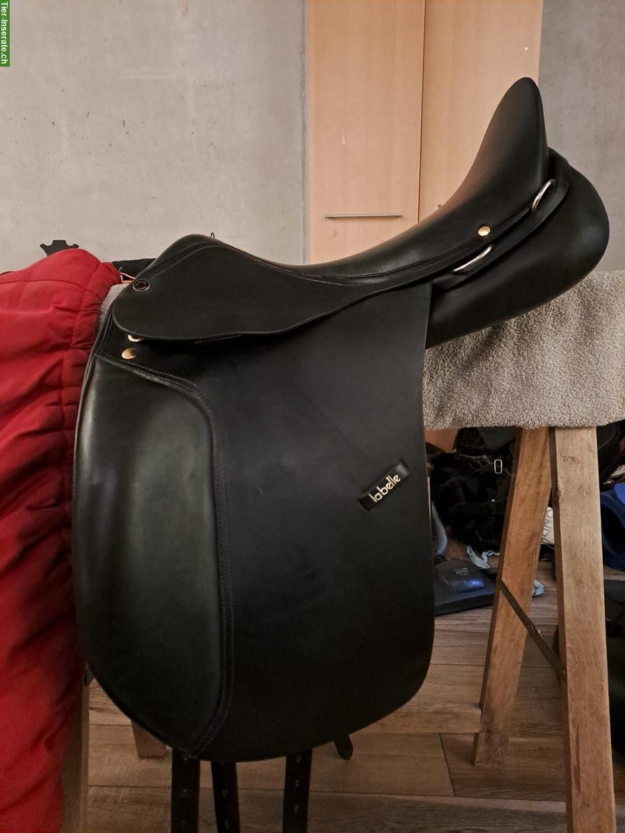 Labelle Dressursattel, schwarz, zu verkaufen