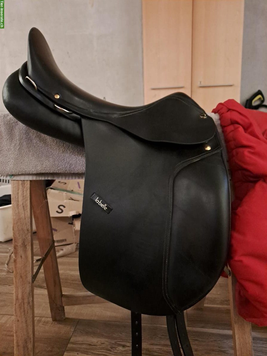 Bild 4: Labelle Dressursattel, schwarz, zu verkaufen