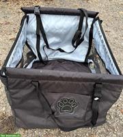 Hundebox für Autorücksitz, faltbare Stoffbox