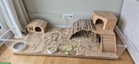 Vivarium für Meerschweinchen, 150x75x30cm