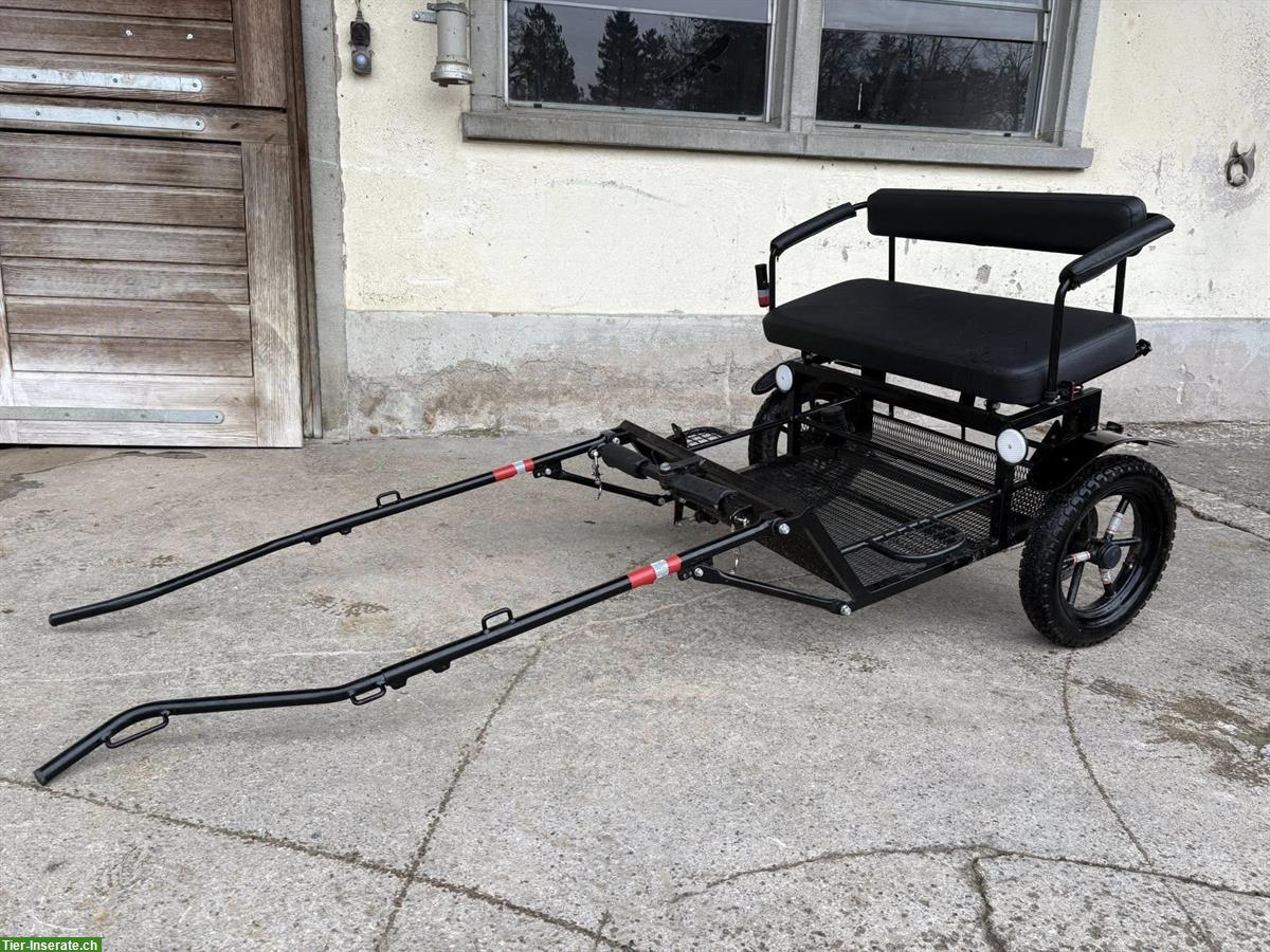 Bild 3: Neuwertigen Shetty Sulky (Gig) zu verkaufen