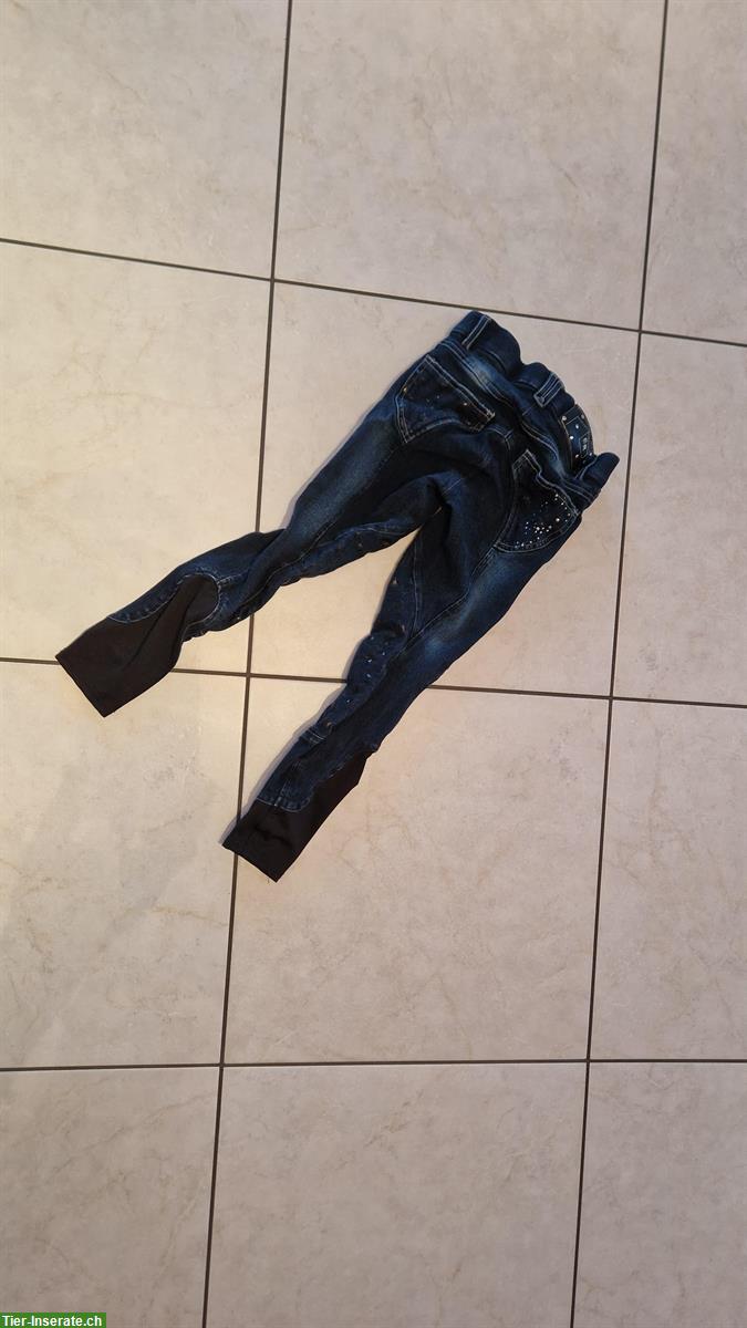 Bild 2: Kinder Jeans Reithose Gr. 140 (klein geschnitten)