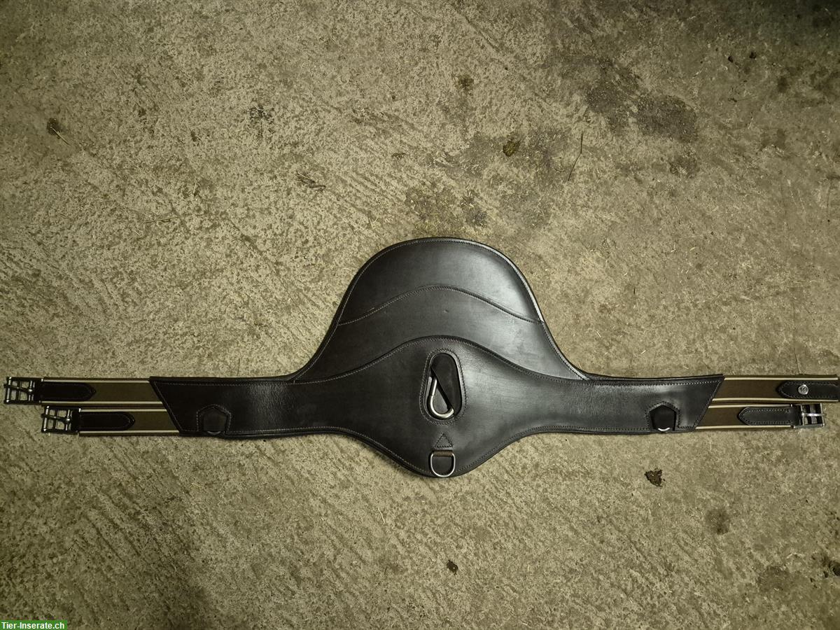 Bild 2: Pferde Stollengurt, braun, 120cm