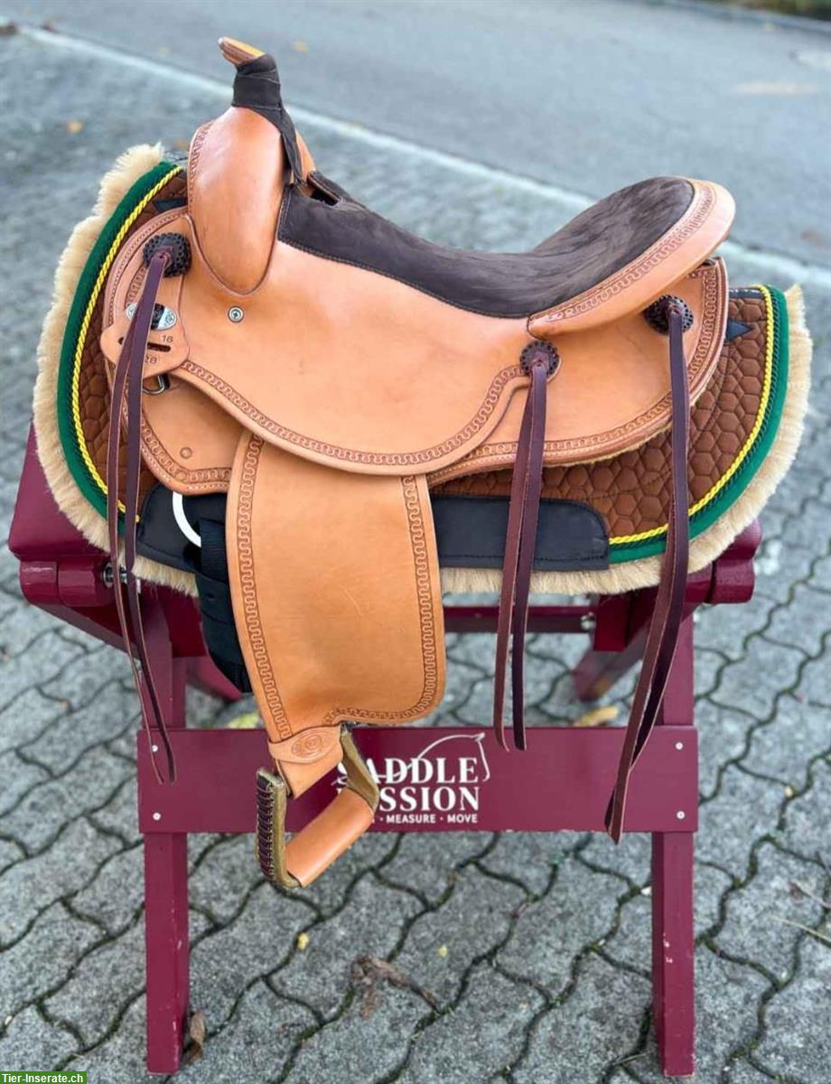Deuber & Partner Westernsattel mit Pad, kaum gebraucht