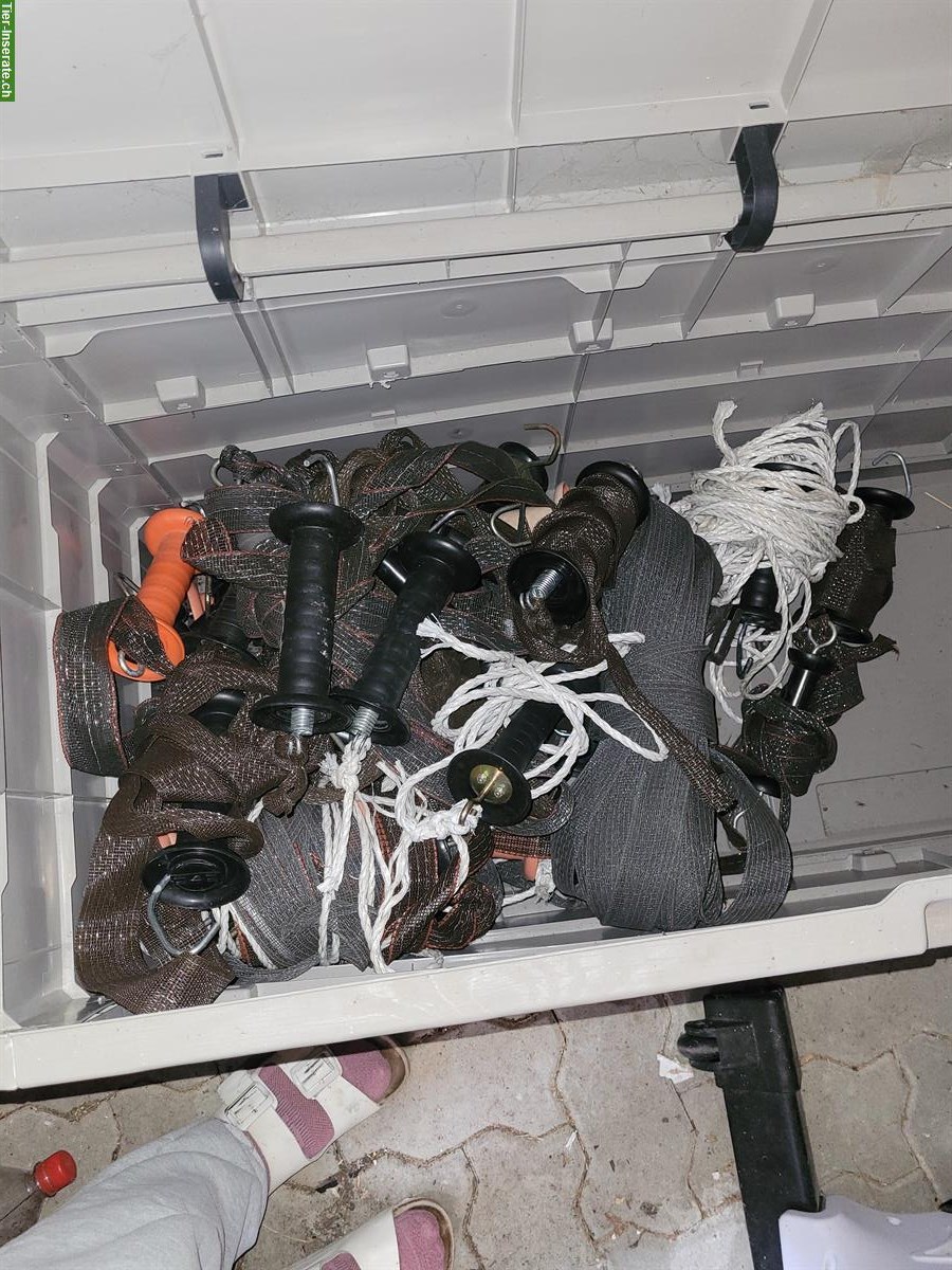 Bild 4: Komplettes Weidezaunmaterial Voss Farming, neu und neuwertig