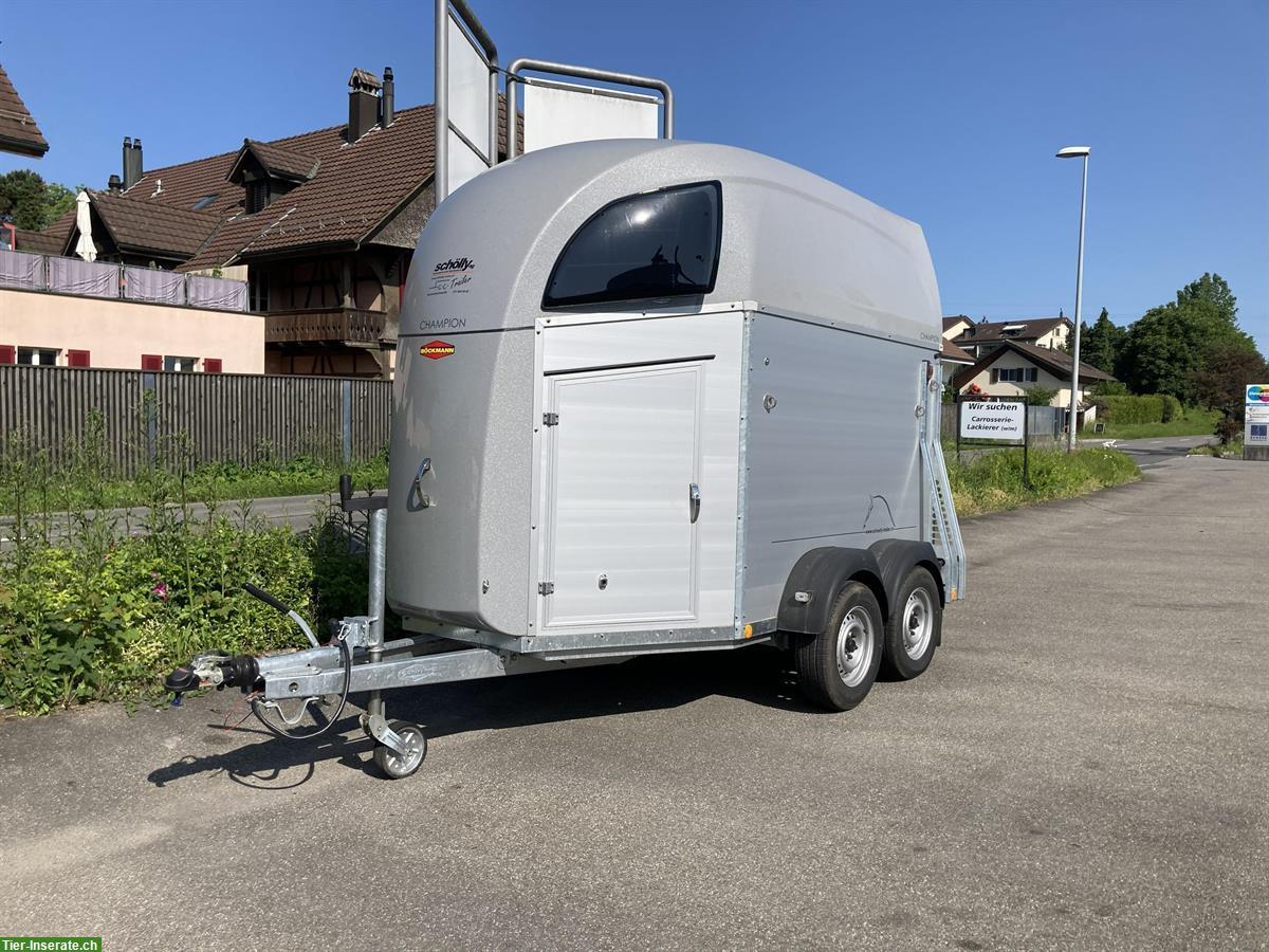 2er Pferdeanhänger Böckmann Champion R, neuwertig