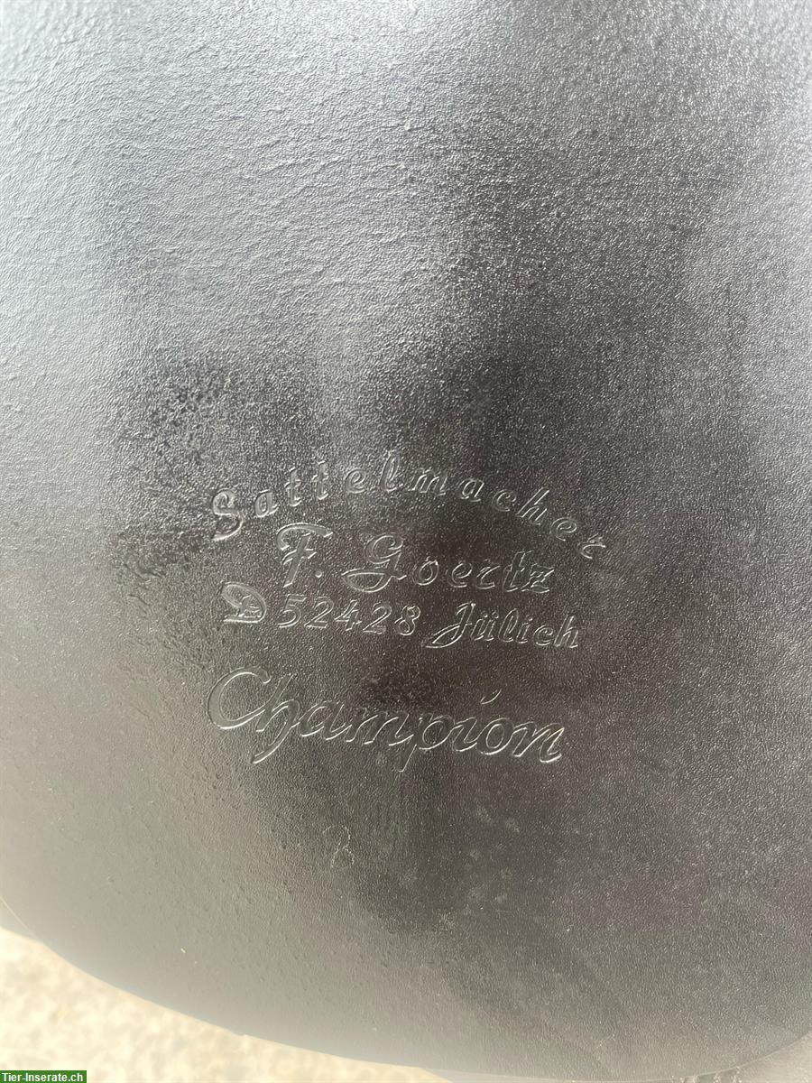 Bild 2: Görtz Sattel Champion, schwarz, guter Zustand