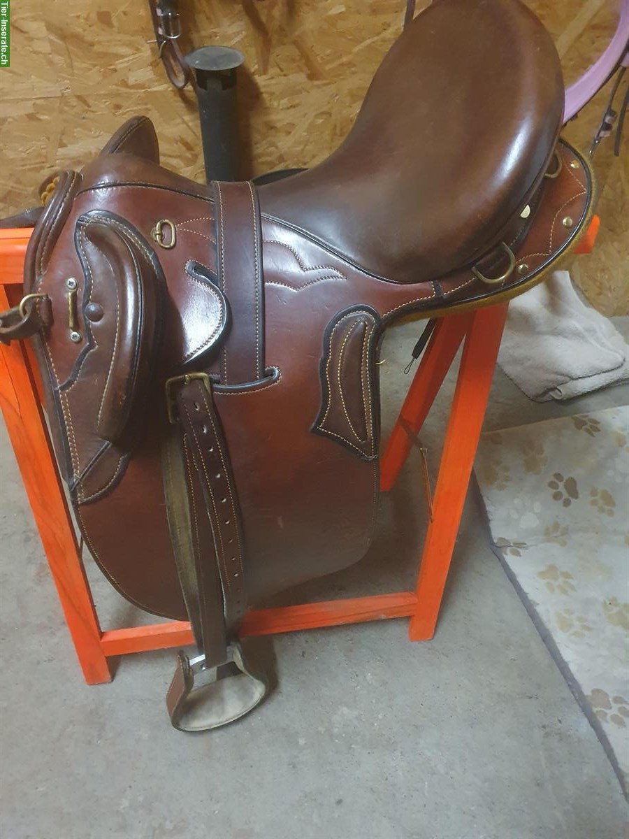 Bild 2: Brumby Stocksattel, neuwertig zu verkaufen