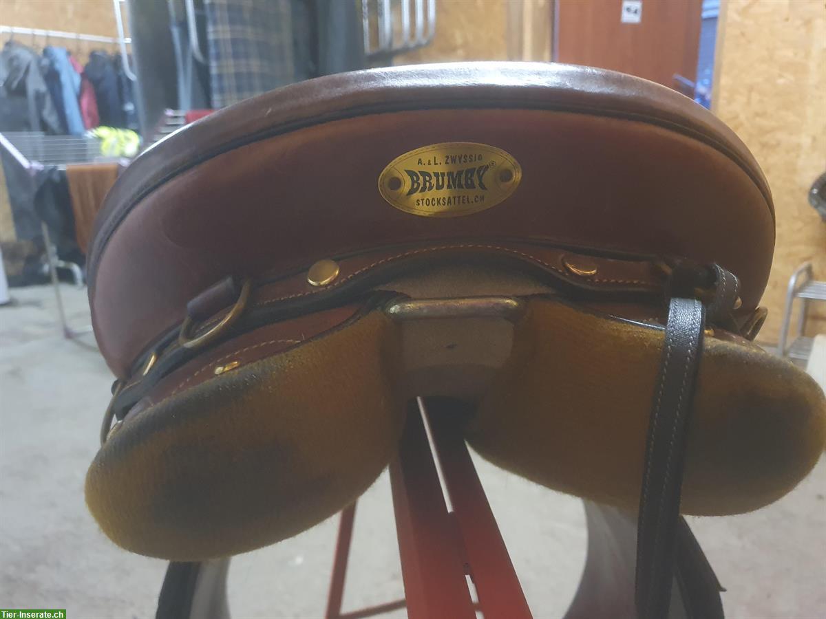 Bild 3: Brumby Stocksattel, neuwertig zu verkaufen