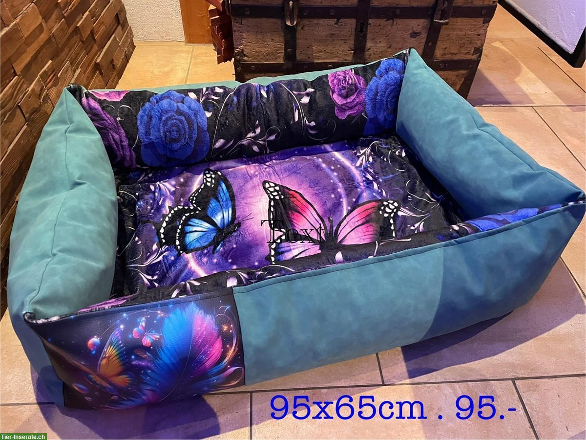 Hundebett für grosse Hunde, handgenäht, waschbar