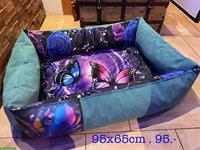 Hundebett für grosse Hunde, handgenäht, waschbar