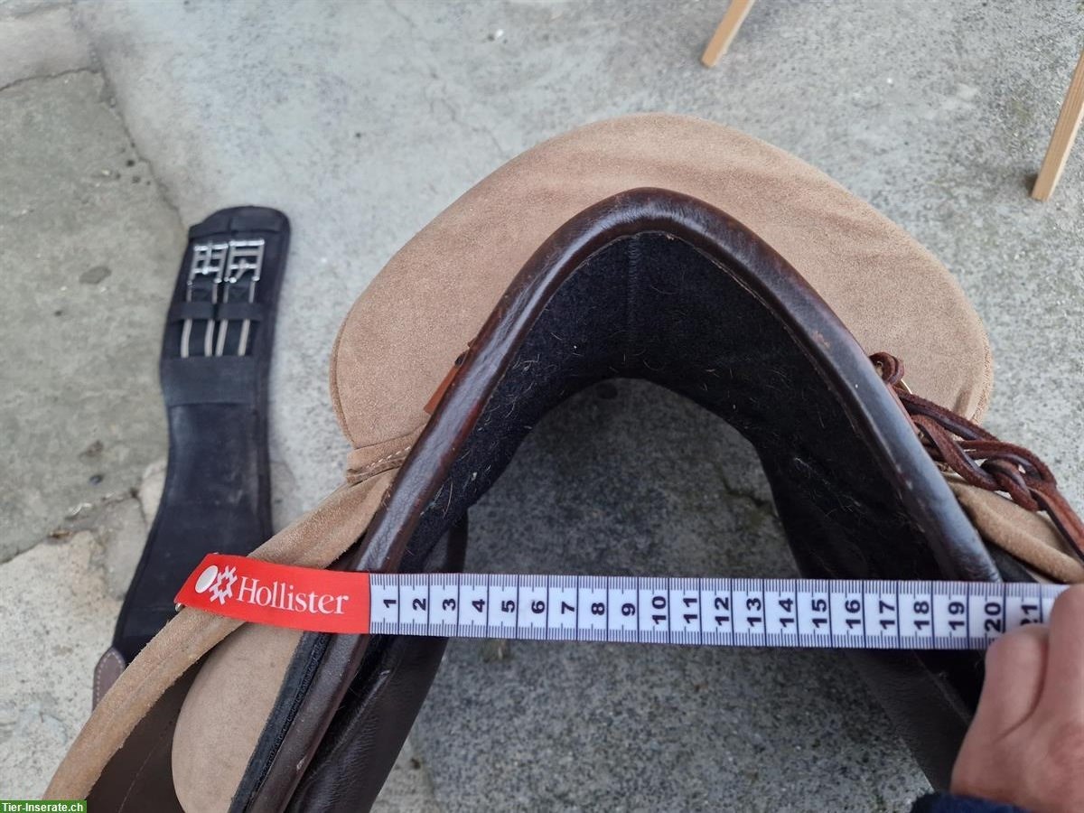 Bild 7: Hidalgo Sattel mit Lederbaum, verstellbaren Pauschen, top gepflegt