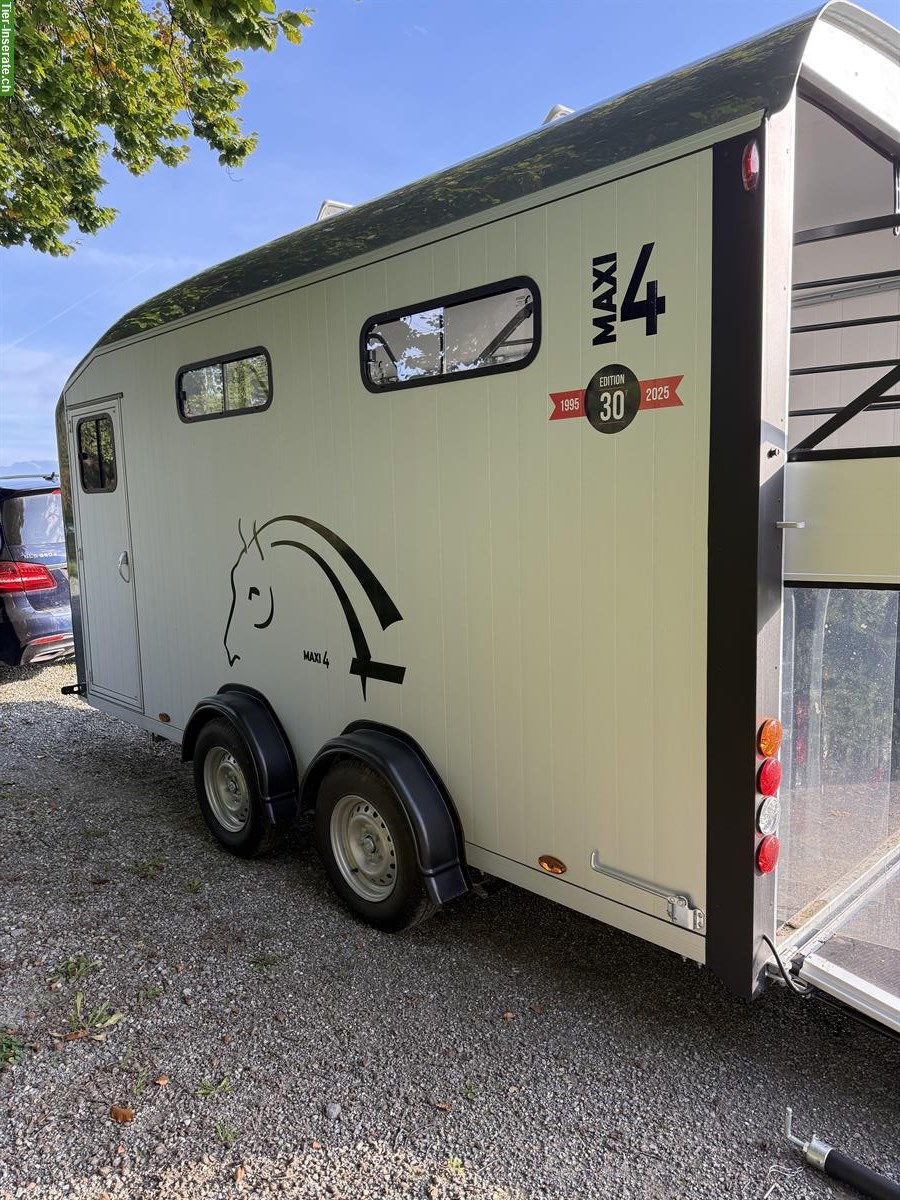 Bild 2: Cheval Liberté 4er Pferdeanhänger Optimax (Maxi 4)