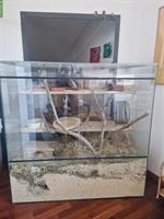 Nagerterrarium mit mehreren Ebenen, inkl. viel Zubehör